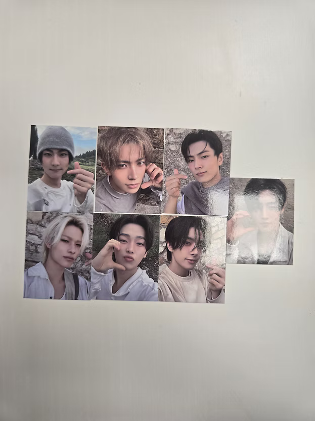 ENHYPEN THE SIN VANISH Weverseshop POB Selfie Photocard [Fugitive ver][ID Photo]
