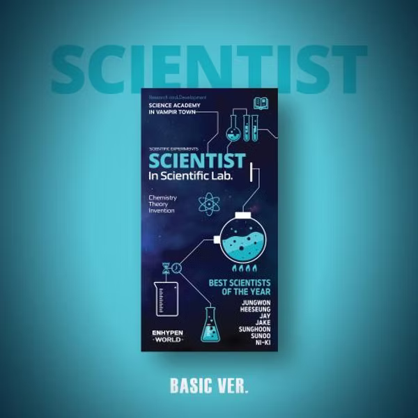 ENHYPEN WORLD COUPON CARD COLLECTION SCIENTIST [BASIC ver]