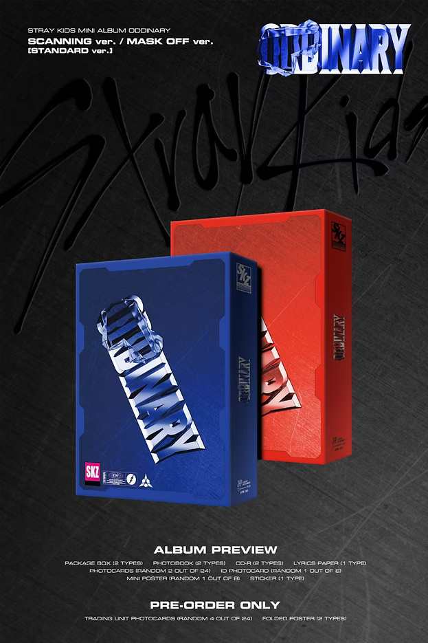 Stray kids 6th mini album ODDINARY