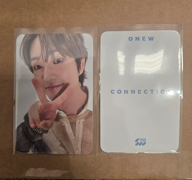 ONEW (SHINEE) CONNECTION Soundwave POB Photocard