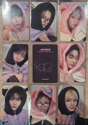 ATEEZ GOLDEN HOUR Part.4 MAKESTAR Fan Sign Event Photocard