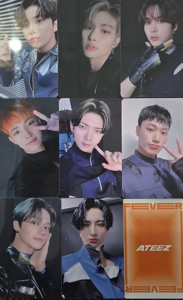 ATEEZ ZERO : FEVER Part.3 WHOSFAN POB Photocard