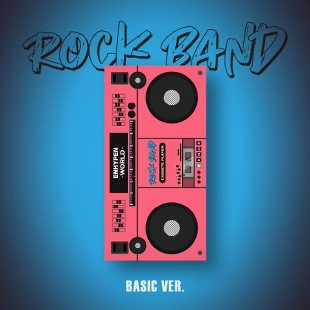 ENHYPEN WORLD COUPON CARD COLLECTION ROCK BAND BASIC Version