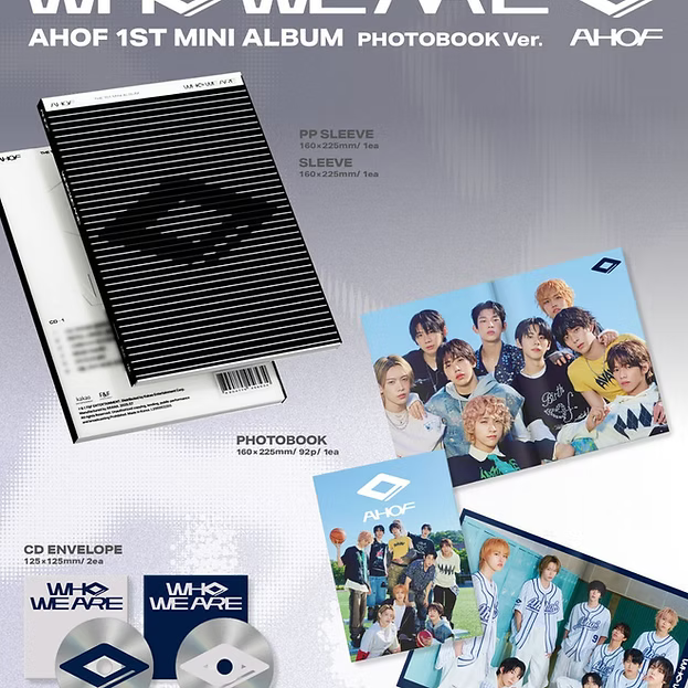 [Signed Album] AHOF 1st mini album WHO [Photobook ver]