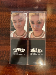 TAEYONG 1st Full Album WYLD POB Photocard