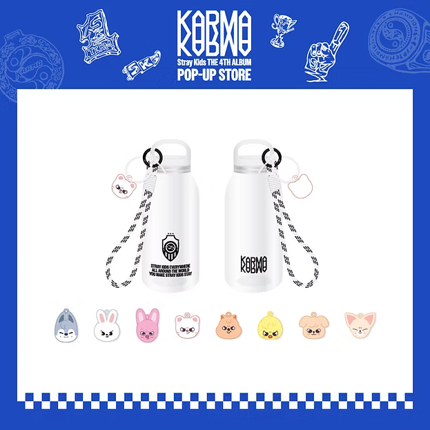 Stray Kids Official MD KARMA POP-UP SKZOO TUMBLER