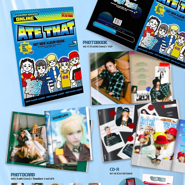 YOUNG POSSE 3rd mini album ATE THAT [MAGAZINE ver]