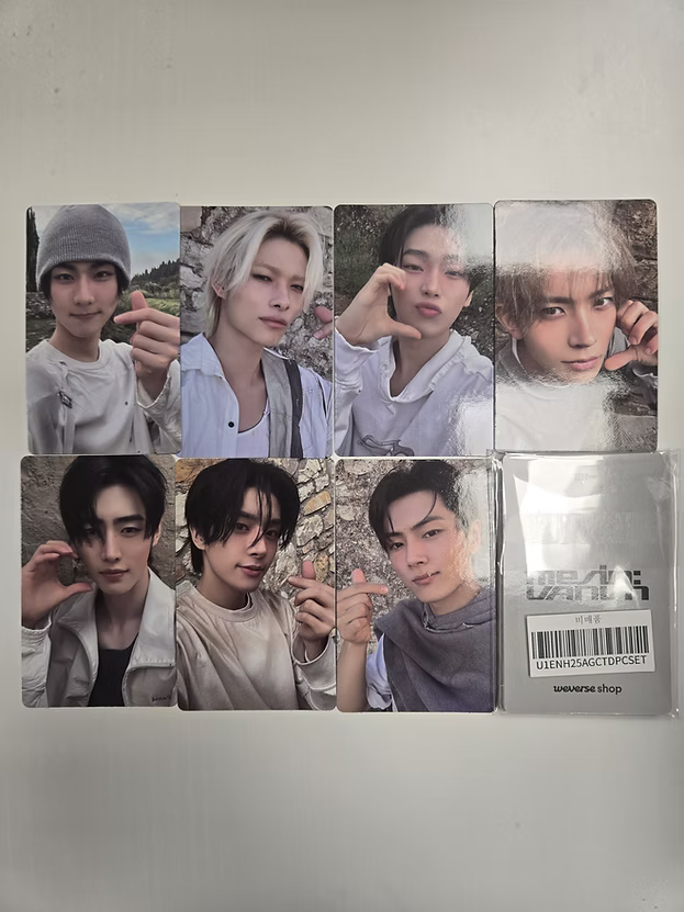 ENHYPEN THE SIN VANISH Weverseshop POB Selfie Photocard [Fugitive ver]