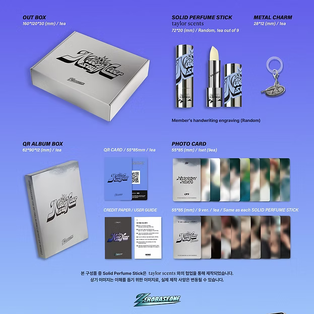 ZEROBASEONE 1st Full Album NEVER SAY NEVER [SCENTS Ver]