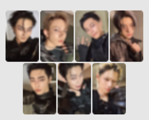 ENHYPEN 7th mini album THE SIN VANISH Olive Young Luckydraw Photocard
