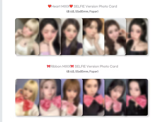 NMIXX 1st Full Album Blue Valentine Applemusic 4th Luckydraw Photocard