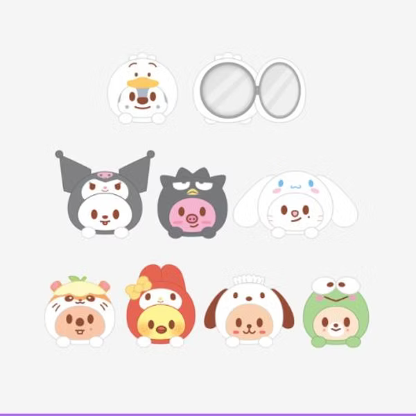 [PREORDER] Stray Kids SKZOO X SANRIO CHARACTERS PLUSH MIRROR