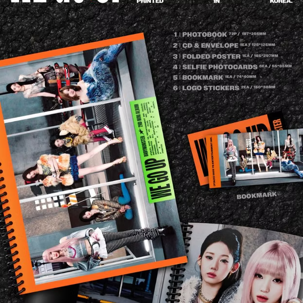 BABYMONSTER 2nd mini album WE GO UP [GO ver]