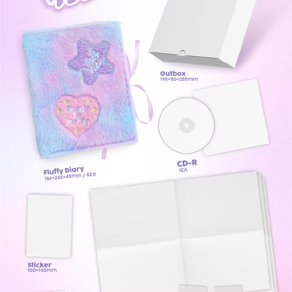 SAY MY NAME 3rd EP Album &Our Vibe [OUR VIBE ver]