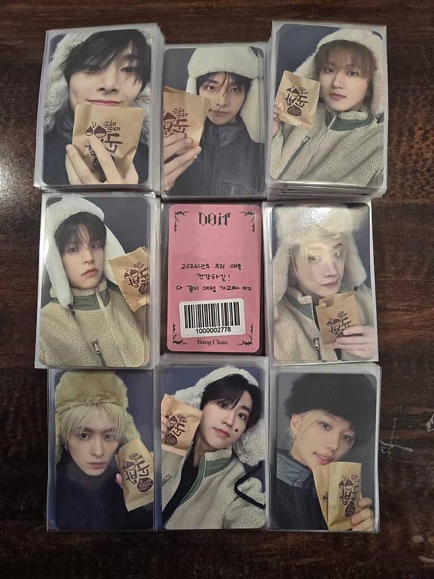 Stray Kids SKZ IT TAPE 'DO IT' FANS SHOP Vedio Call POB Photocard