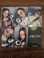 MEOVV Official Light Stick POB Photocard