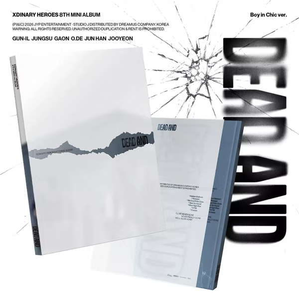 XDINARY HEROES 8th mini album DEAD AND [Photobook ver]