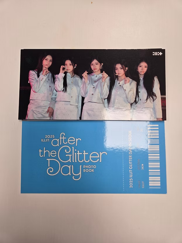 ILLIT 2025 After the Glitter Day Photobook POB Postcard