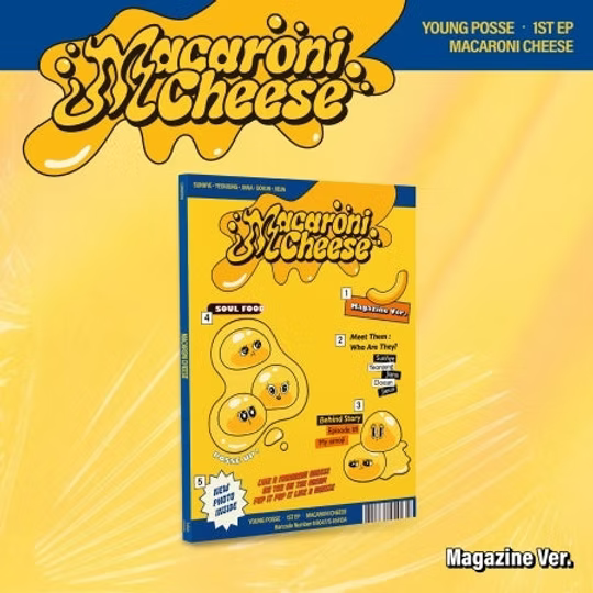 YOUNG POSSE EP MACARONI CHEESE [Magazine ver]