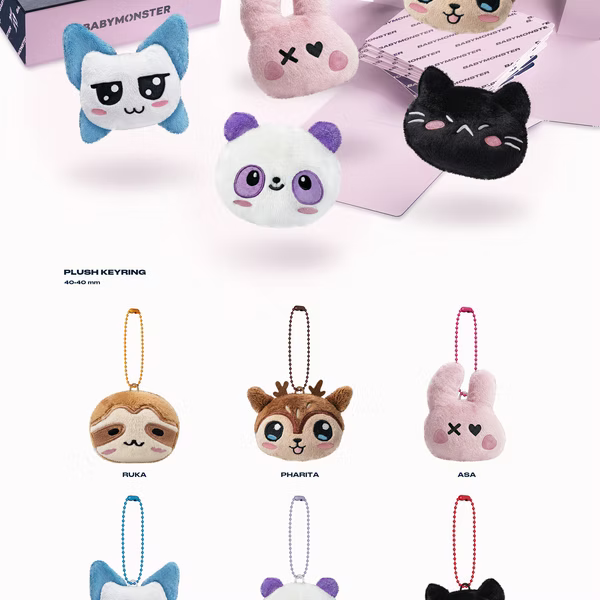BABYMONSTER 3rd mini album 춤 (CHOOM) [Plush Keyring ver]