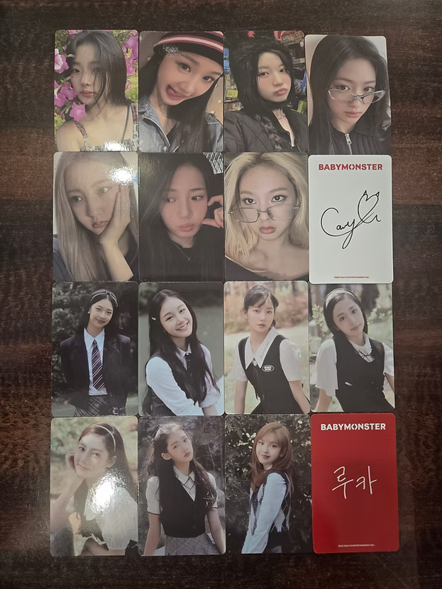 BABYMONSTER 1st mini album BABYMONS7ER First-Press Only Special Photocard