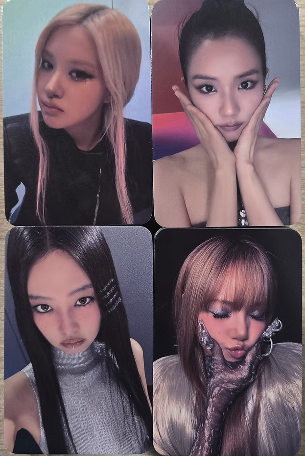 BLACKPINK 3rd mini album DEADLINE DEAR MY MUSE POB Photocard