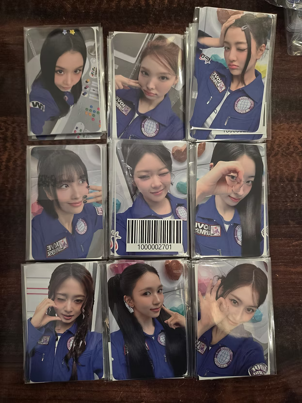 TWICE FANMEETING 10VE UNIVERSE Official MD FANS SHOP GIFT Real Touch Photocard