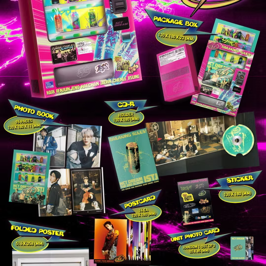 NCT DREAM 3rd Album ISTJ [VENDING MACHINE Ver]
