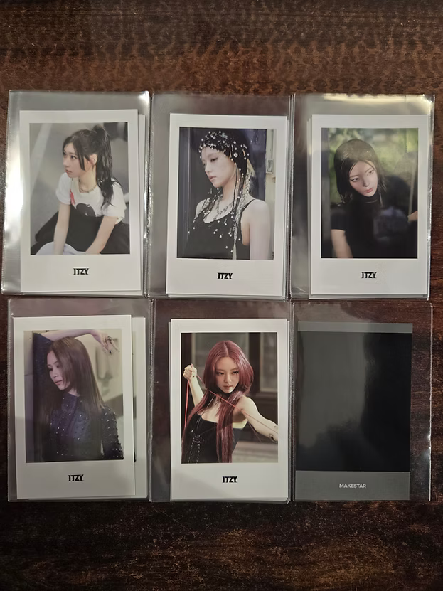ITZY TUNNEL VISION MAKESTAR POB Photocard
