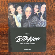 MEOVV 2nd EP Album BITE NOW POB Group Selfie Photocard