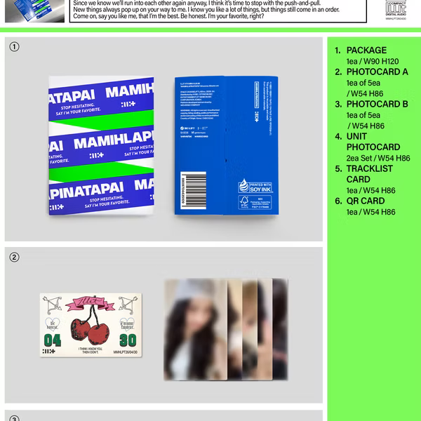 ILLIT The 4th mini album MAMIHLAPINATAPAI [Weverse Albums ver]