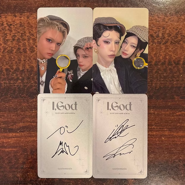 XLOV 2nd mini album I,GOD Applemusic POB Photocard