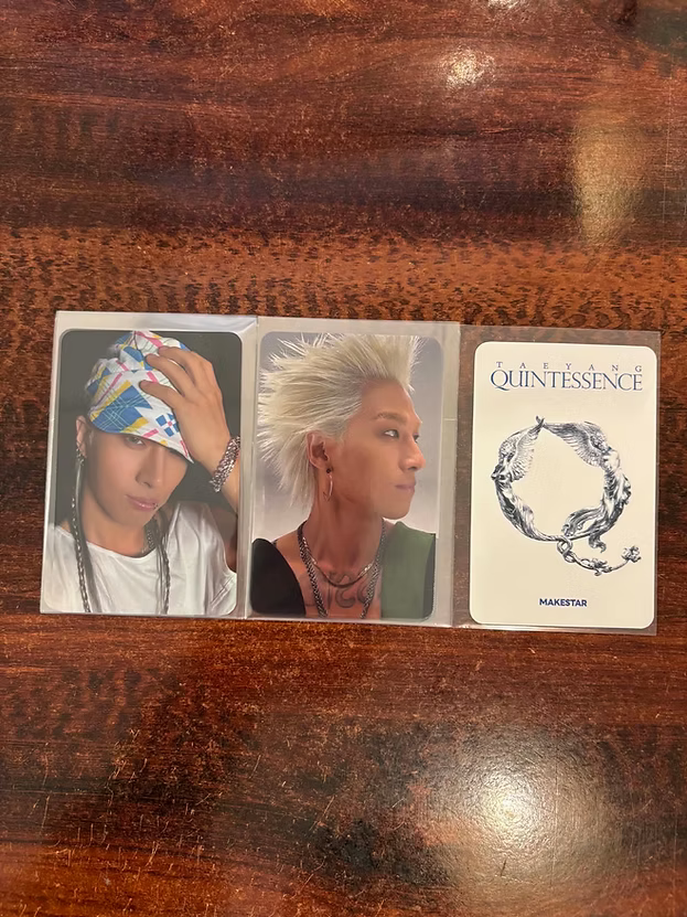 TAEYANG (BIGBANG) QUINTESSENCE MAKESTAR POB Photocard