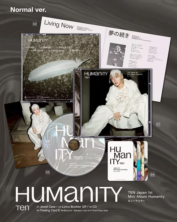 TEN (NCT) Japan 1st Mini Album Humanity Standard ver