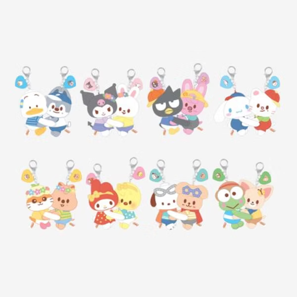 [PREORDER] Stray Kids SKZOO X SANRIO CHARACTERS HUG PLUSH KEYRING
