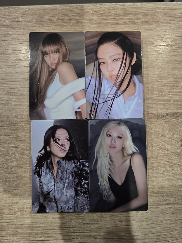 BLACKPINK 3rd mini album DEADLINE Weverseshop POB Photocard [Silver ver]