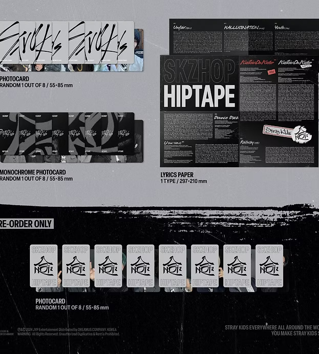 STRAY KIDS  SKZHOP HIPTAPE '合 (HOP)' [Accordion ver]