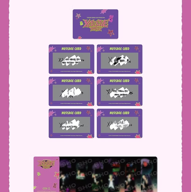 Xdinary Heroes 2nd FANMEETING XCLUSIVE PARTY Official MD Photocard Se