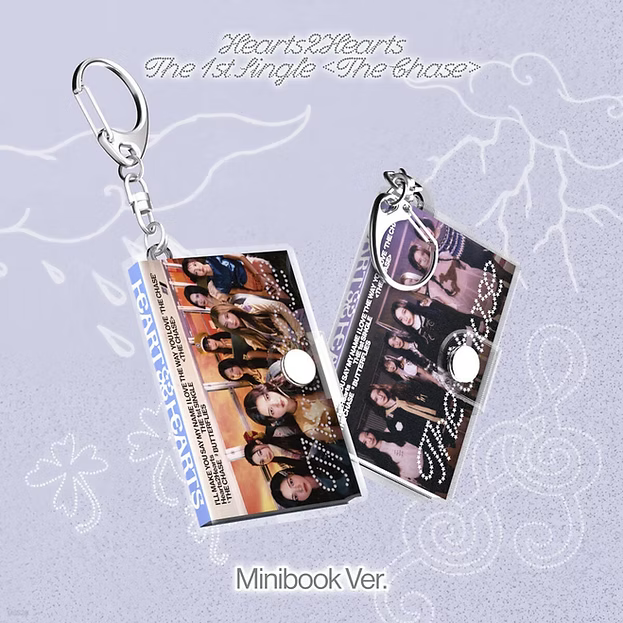 Hearts2hearts 1st single album THE CHASE [Mini Book ver]