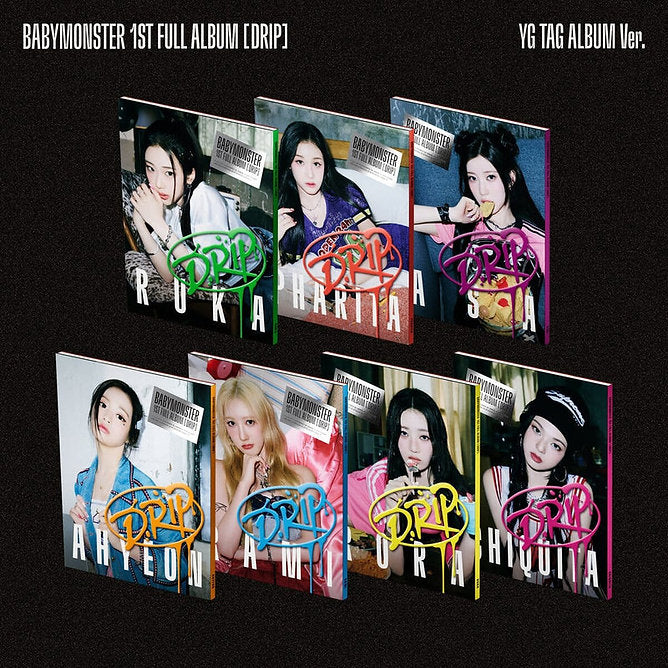 BABYMONSTER 1st Full Album DRIP [YG TAG ALBUM Ver]