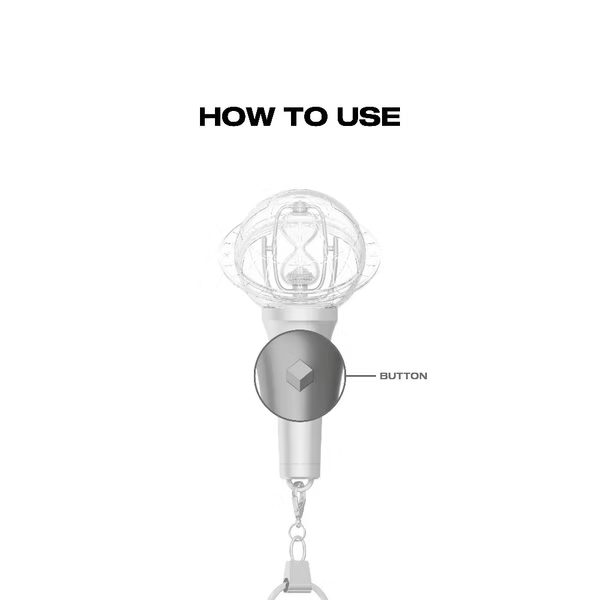 ATEEZ Official LIGHTINY Keyring ver.3