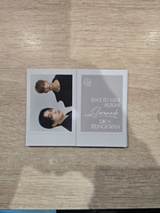 DK X SEUNGKWAN (SEVENTEEN) 1st mini album Serenade (소야곡) Applemusic POB Photocard
