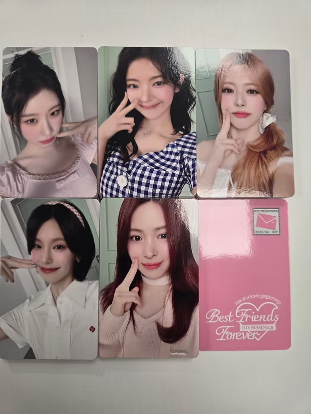 ITZY 2026 Season's Greetings FANS SHOP / Musicplant POB Photocard