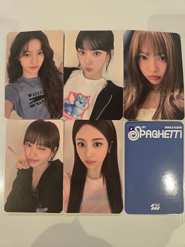 LE SSERAFIM SPAGHETTI POB Photocard