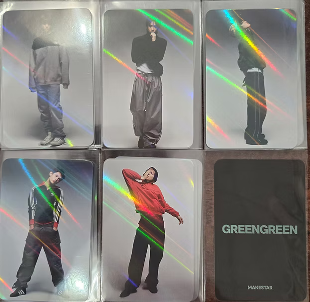 CORTIS GREENGREEN MAKESTAR POB Photocard