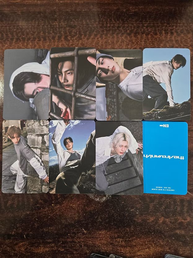 ENHYPEN 7th mini album THE SIN VANISH Applemusic POB Photocard