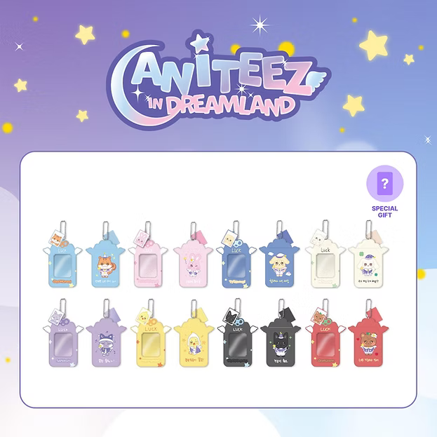 ATEEZ official MD ANITEEZ IN DREAMLAND PVC Photocard Holder