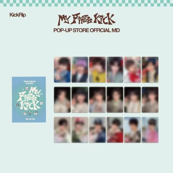 Kickflip POP-UP Official MD My First Kick Trading Photocard Pack