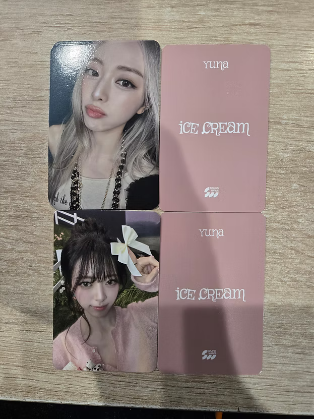 YUNA (ITZY) Ice Cream POB Photocard