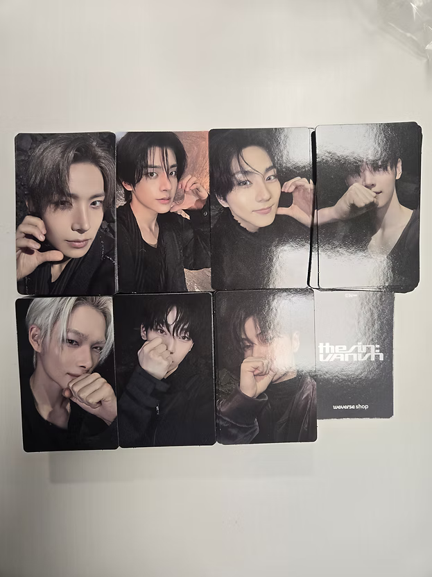 ENHYPEN THE SIN VANISH Weverseshop POB Photocard